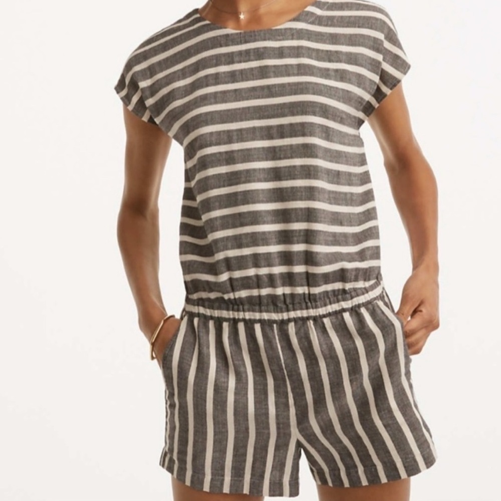 Lou & Grey Striped Romper
